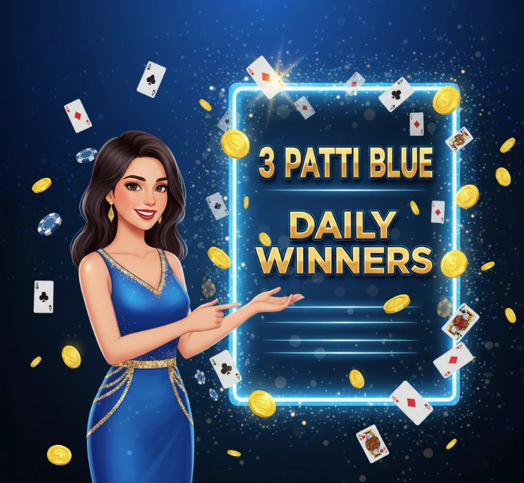 3Patti Blue Daily Winners